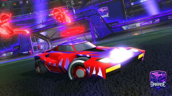 A Rocket League car design from cheesfood