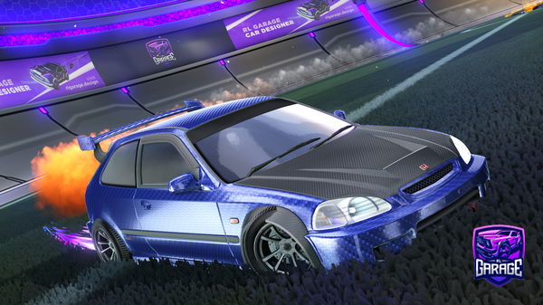 A Rocket League car design from GurbinMuckle