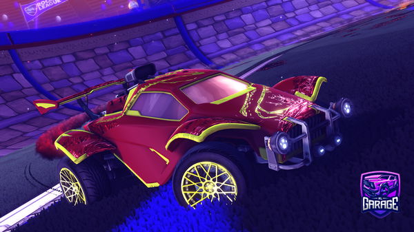 A Rocket League car design from Ocinn