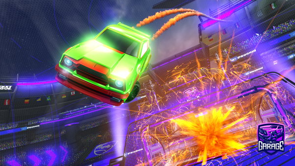 A Rocket League car design from rlchampionoftheworld