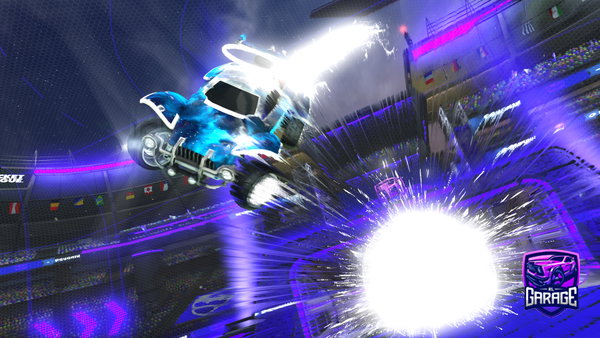 A Rocket League car design from blibblob