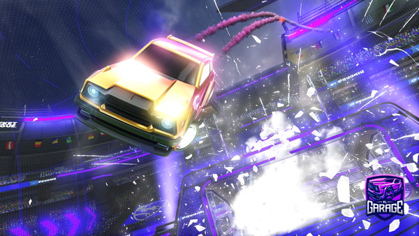 A Rocket League car design from trikks7030
