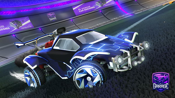 A Rocket League car design from I-IceI