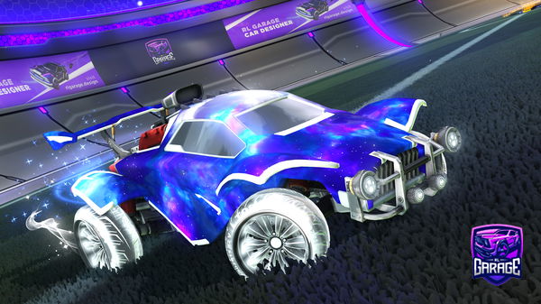 A Rocket League car design from dakyyy