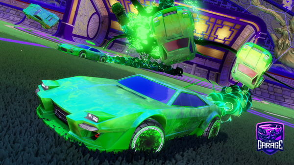 A Rocket League car design from IndigoLambo