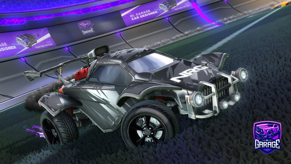 A Rocket League car design from ppMk