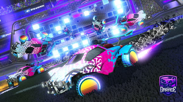 A Rocket League car design from Jackster675