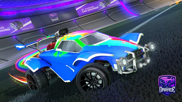 A Rocket League car design from xluvpink