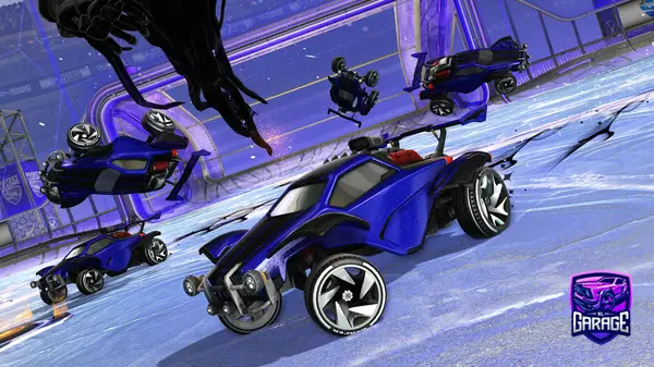 A Rocket League car design from Ajscrumhalf