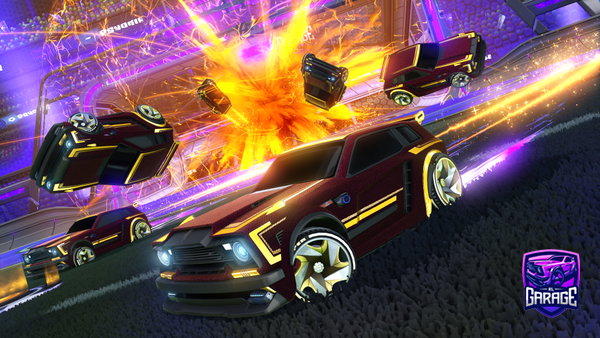 A Rocket League car design from fgqhsns