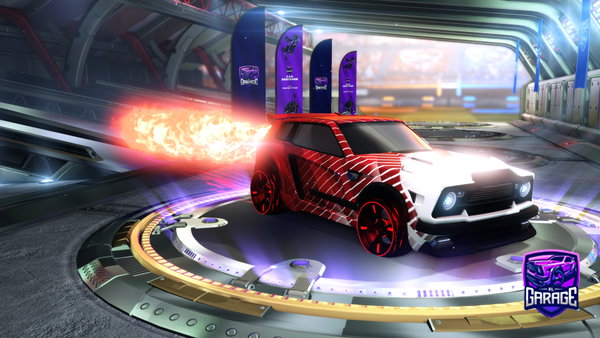 A Rocket League car design from MrBooost