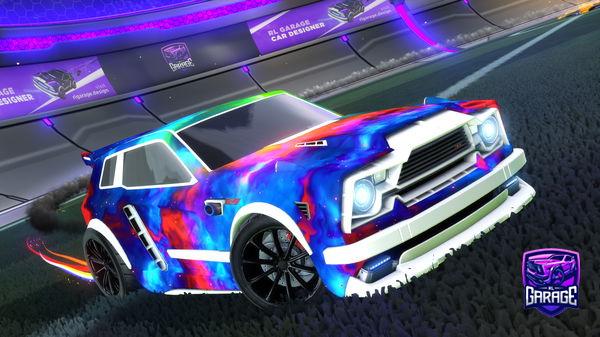 A Rocket League car design from Ultime08