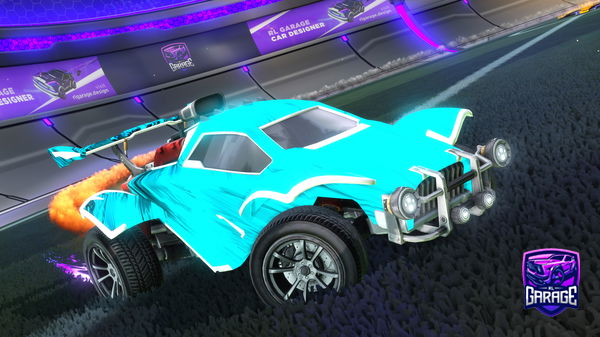 A Rocket League car design from YousefALN