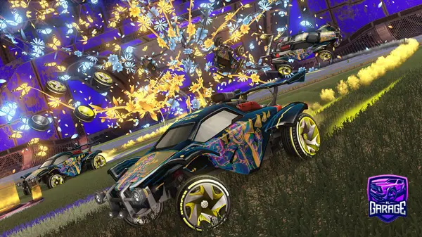 A Rocket League car design from Jeebozz