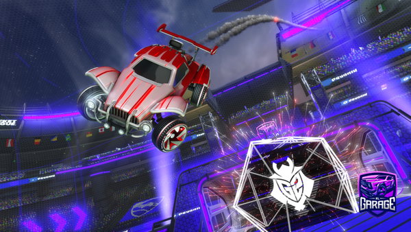 A Rocket League car design from lil_l3y3nda