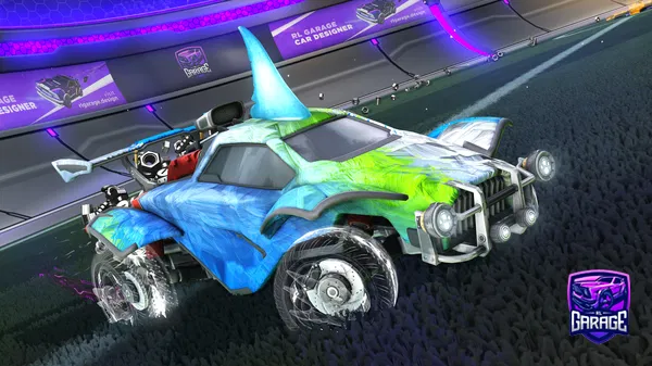 A Rocket League car design from Shooteo2313