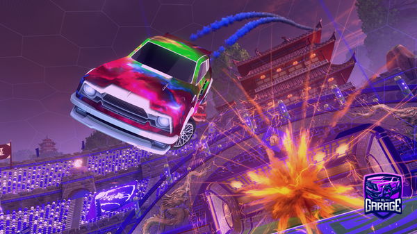 A Rocket League car design from Pankumi