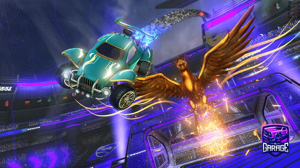 A Rocket League car design from EkiFace