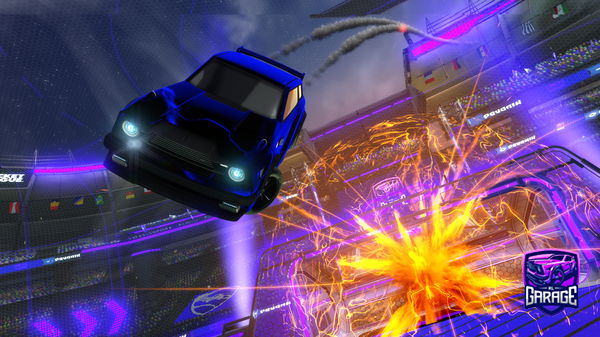 A Rocket League car design from SAVAGE55624