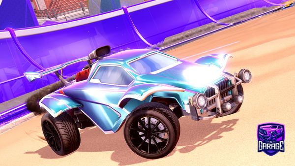 A Rocket League car design from DUCKDUCKGOOSE