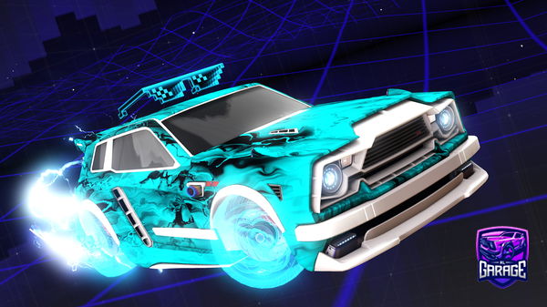 A Rocket League car design from 4DIEGO4