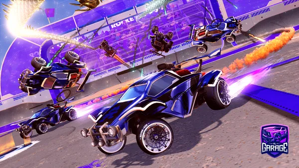 A Rocket League car design from Letsgo12