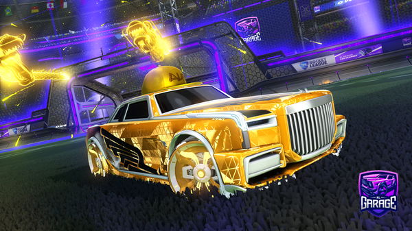 A Rocket League car design from DripoIai3541