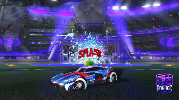 A Rocket League car design from nuutson