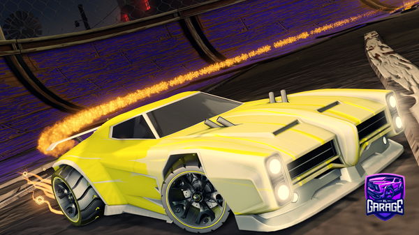 A Rocket League car design from FloodedYT