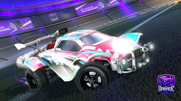 A Rocket League car design from tytyronie