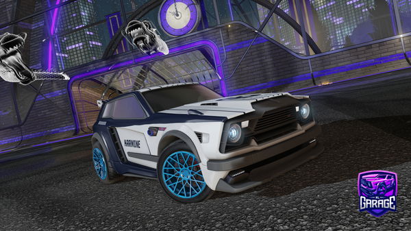 A Rocket League car design from Crxkir