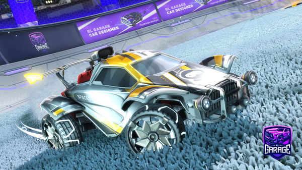 A Rocket League car design from FunkyMunkeyy