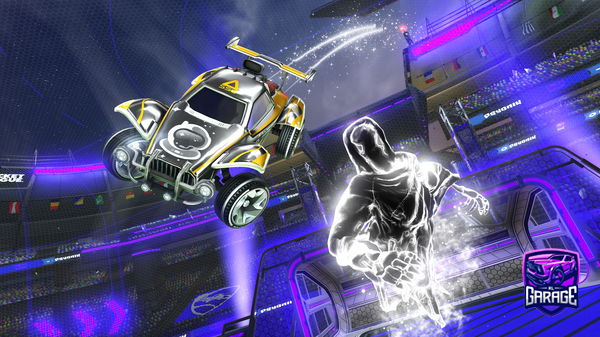 A Rocket League car design from rishyy