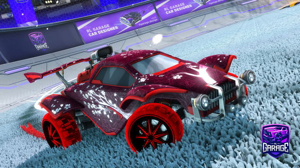 A Rocket League car design from YT_FTLOYD