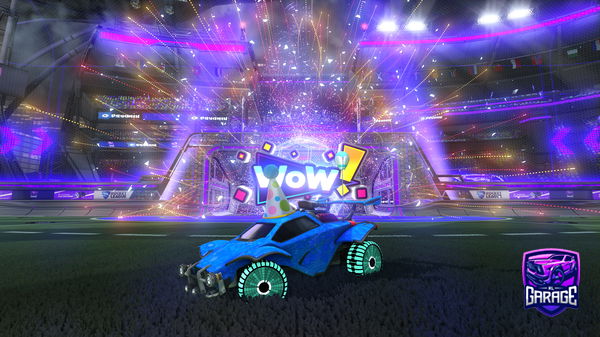 A Rocket League car design from ttvtr0p1cal