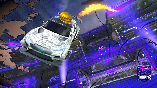 A Rocket League car design from Jacobwaza