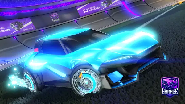 A Rocket League car design from BingChillingBalls