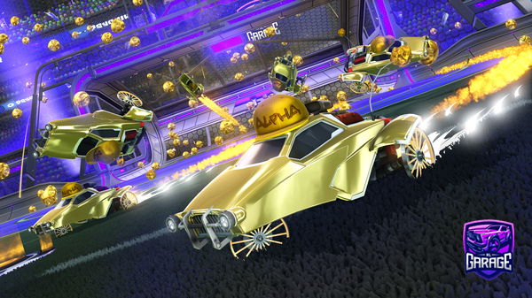 A Rocket League car design from RWJ