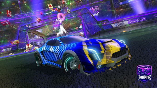 A Rocket League car design from JULA11