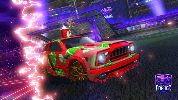 A Rocket League car design from The-Van