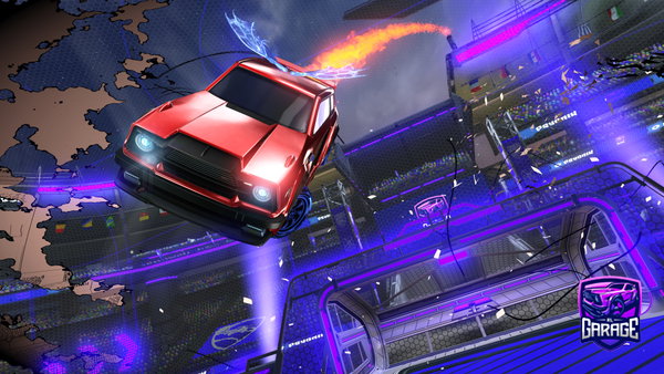 A Rocket League car design from Dybala210983