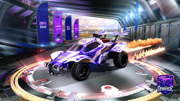 A Rocket League car design from DXRKMENACE