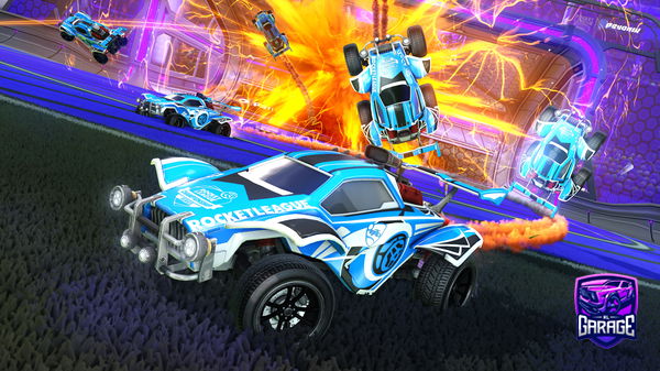 A Rocket League car design from Bielxz_fx