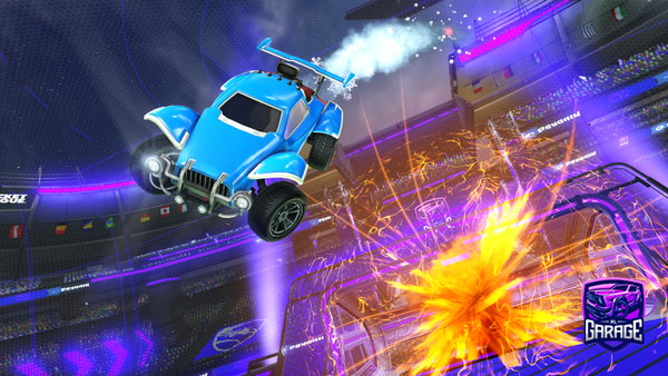 A Rocket League car design from jarnotholen