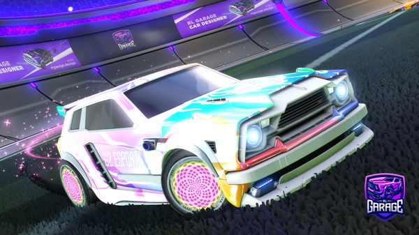 A Rocket League car design from Koudtoetje