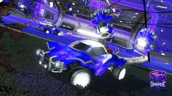 A Rocket League car design from CornerDiamond11