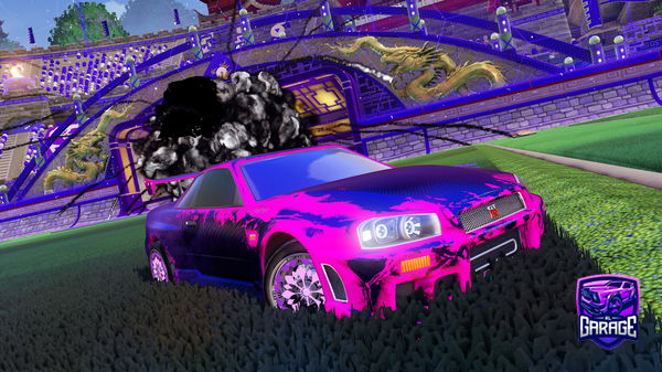 A Rocket League car design from Meccko76