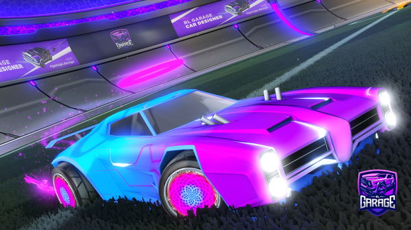 A Rocket League car design from RapidMaster