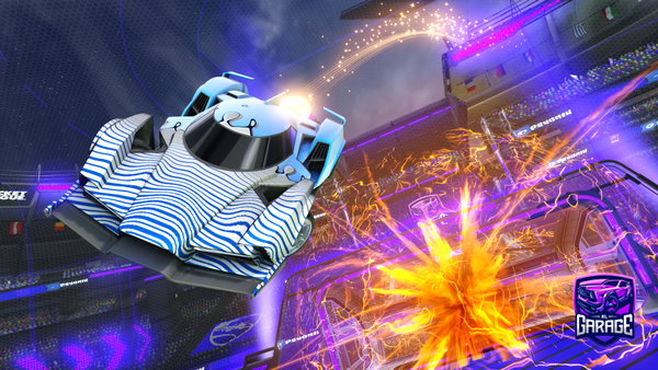 A Rocket League car design from 3abda99