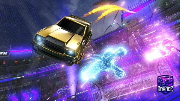 A Rocket League car design from jannike